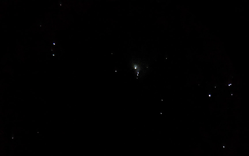 Туманность Ориона (M42) в смартфон