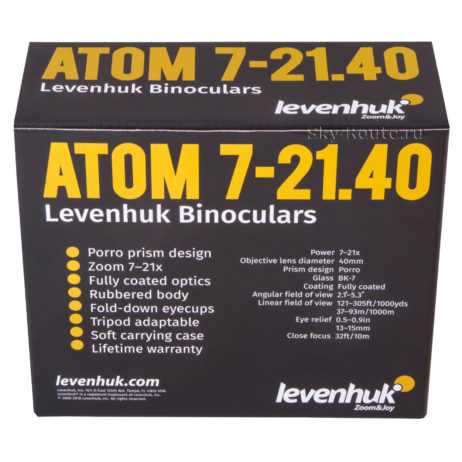 Levenhuk Atom 7–21x40