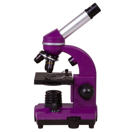 Микроскоп Bresser Junior Biolux SEL 40–1600x фиолетовый