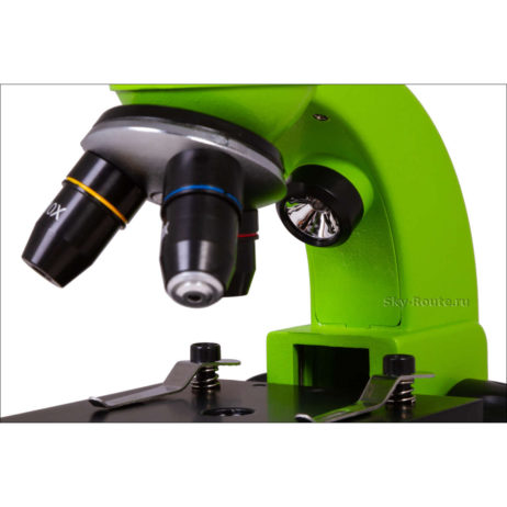 Микроскоп Bresser Junior Biolux SEL 40–1600x зеленый