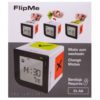 Bresser FlipMe Alarm Clock серебристые
