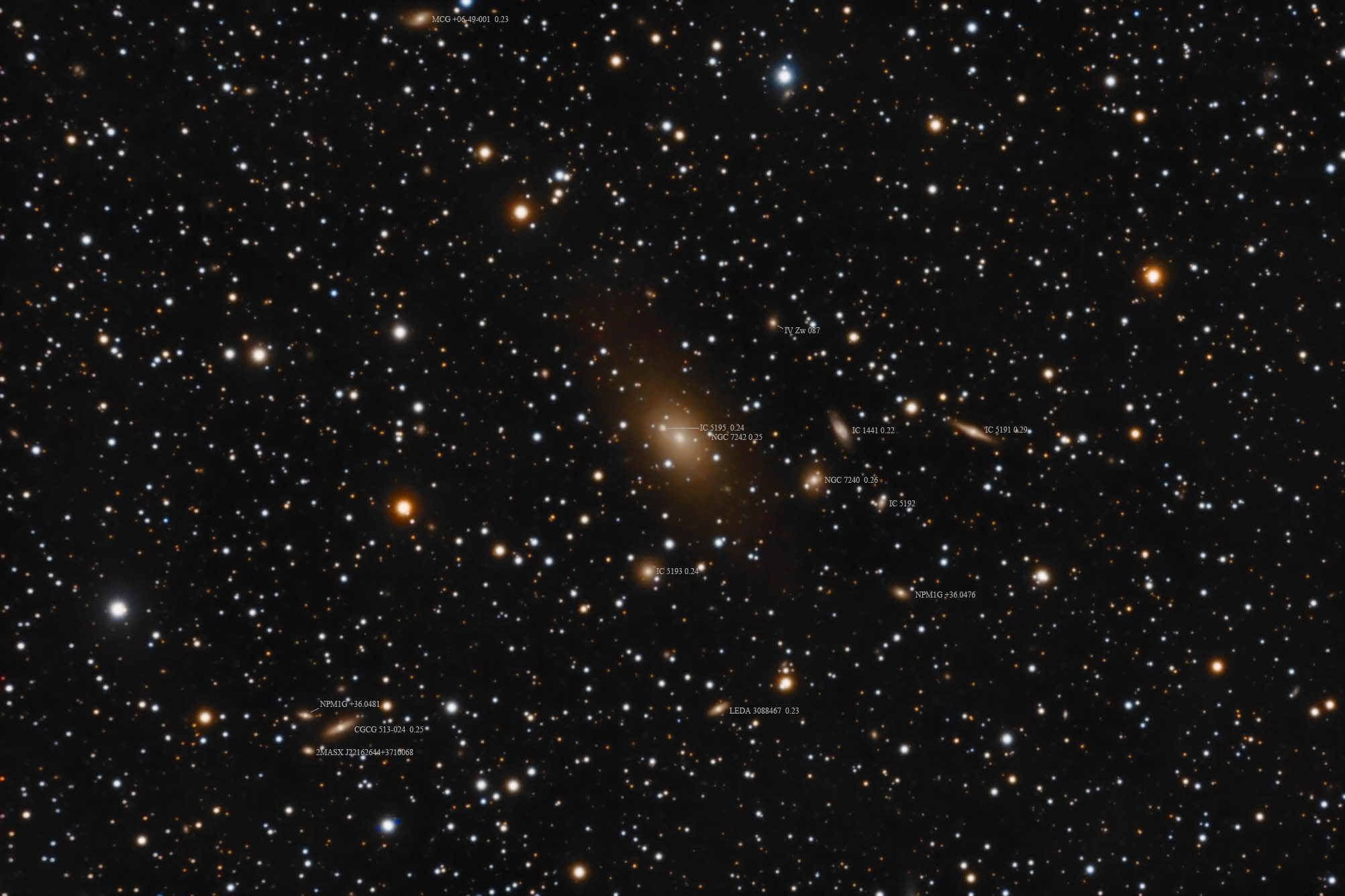 Группа галактик WBL 679