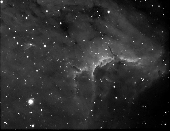 Туманность Пеликан — IC5070 — автор Марк Сиболе